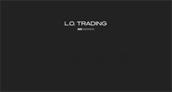 Desktop Screenshot of lotrading.com